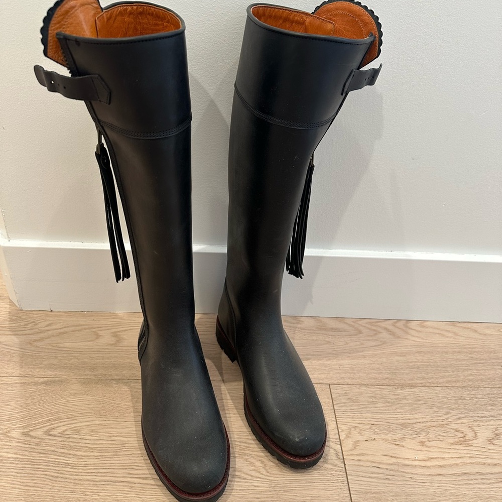 Penelope Chilvers Tassel Knee High Boots